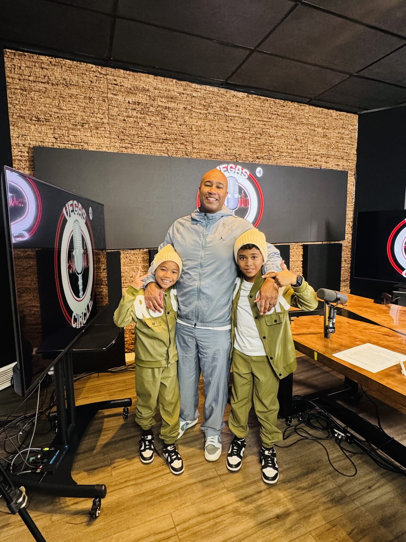 Paki Phillips with his sons
